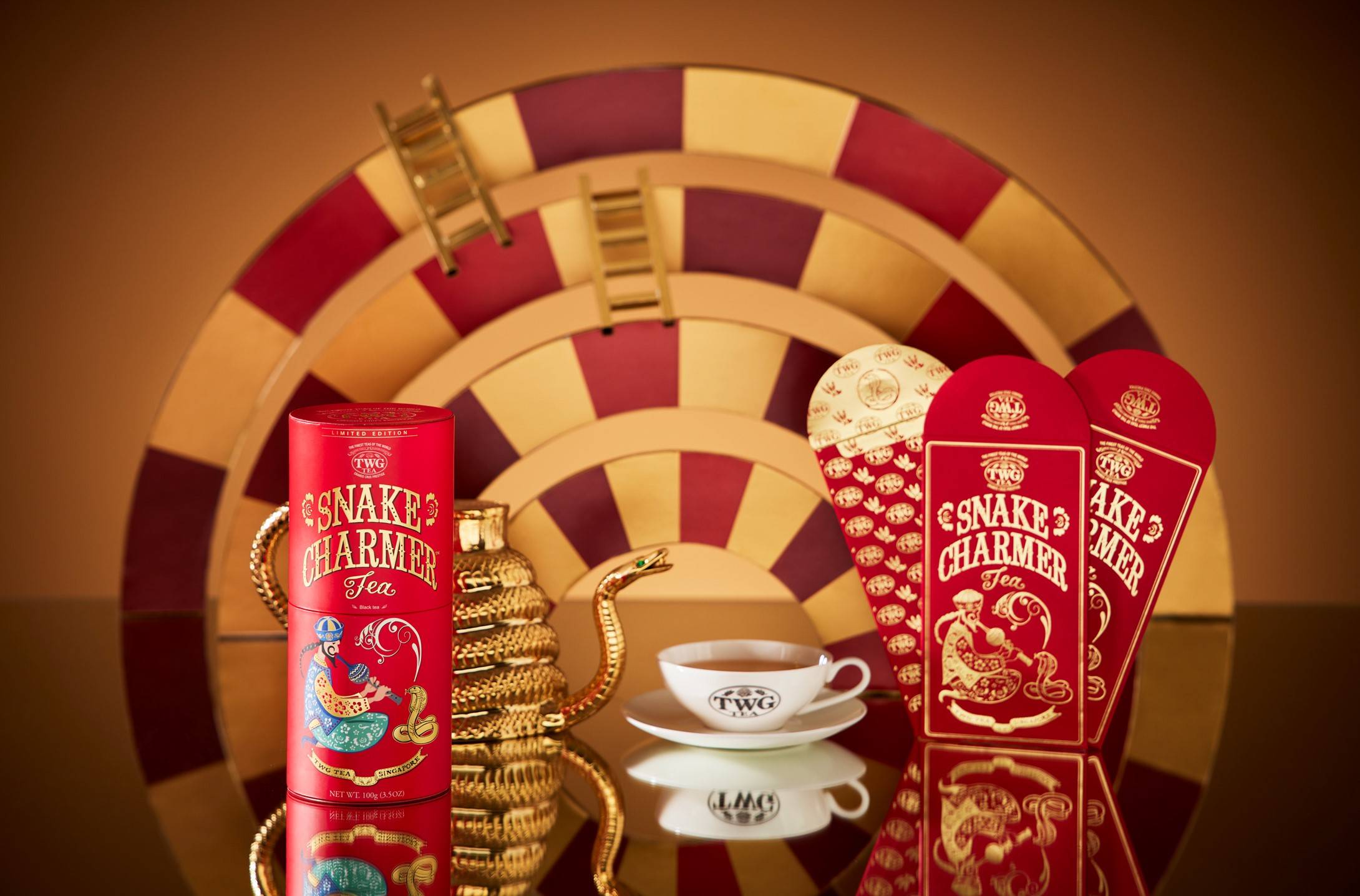 TWG 年茶登場18 K 金撒哈拉荒漠茶壺打造蛇年尊貴非凡氣韻- Flavor